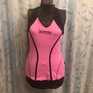 Jazzercise Athletic Top with Built-in Bra